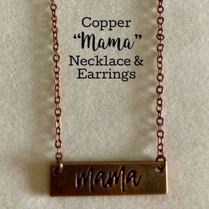 NWT Copper Mama Necklace